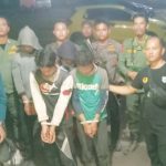 Polda menangkap lima pemburu burung di Taman Nasional Ujung Kulon. Foto: KLHK