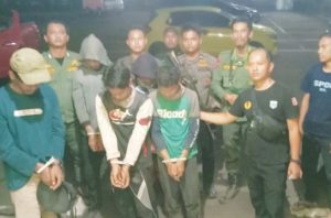 Polda menangkap lima pemburu burung di Taman Nasional Ujung Kulon. Foto: KLHK