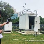 Ilustrasi alat pemantau kualitas udara. Foto: Dini Jembar Wardani