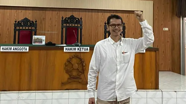 Mahkamah Agung (MA) menolak kasasi JPU dalam kasus ujaran kebencian terhadap aktivis lingkungan Daniel Tangkilisan. Foto: SAFEnet.