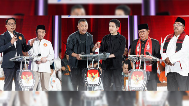 Walhi menilai calon pemimpin Jakarta masih setengah hati mengatasi masalah lingkungan. Foto: KPU