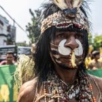 Mahkamah Agung menolak permohonan kasasi suku Awyu. Foto: Jurnasyanto Sukarno/Greenpeace