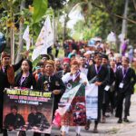 Koalisi Kawal RUU Masyarakat Adat terus menantikan pengesahan RUU ini pada tahun 2025. Foto: AMAN