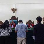 Sidang kasus kabut asap tiga korporasi di Sumsel. Foto: Greenpeace Indonesia