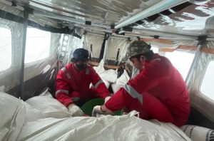 Operasi modifikasi cuaca. Foto: BNPB