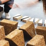 Sugarcrete, blok bangunan ramah lingkungan dari limbah tebu. Foto: GrimShaw