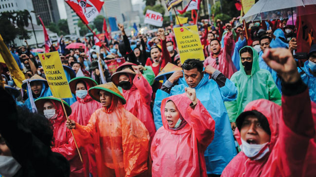 KPA menilai bahwa usulan revisi UU Pokok Agraria 1960 telah mengingkari konstitusi. Foto: KPA