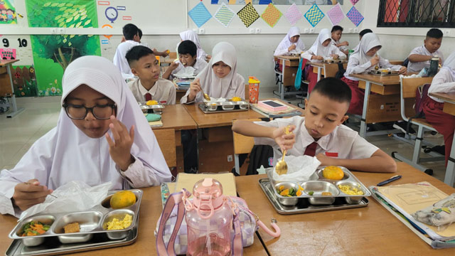 Ilustrasi makan bergizi gratis. Foto: DLH DKI Jakarta