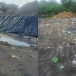 Tempat pembuangan sampah di Pantai Pandansari Bantul. Foto: Walhi Yogyakarta