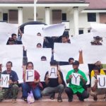 Kepala Desa Tempayung, Syachyunie (47) jadi tersangka imbas memperjuangkan hak plasma sawit. Foto: AMAN