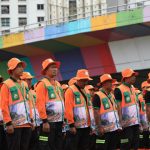 400 Personel siap jaga kebersihan saat pelantikan kepala daerah di Jakarta. Foto: DLH Jakarta
