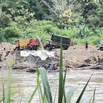 Pertambangan ilegal mengancam lingkungan warga Demangan Bantul. Foto: Walhi Yogyakarta
