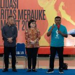 Penolakan PSN bergema di Merauke. Foto: Greenpeace Indonesia