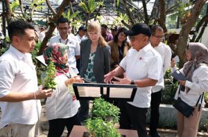 Kebun Raya Bogor meresmikan Rumah Kaca Hoya. Foto: BRIN