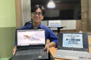Mahasiswa ITB membuat drone ramah lingkungan dengan menggunakan energi surya. Foto: Berita ITB
