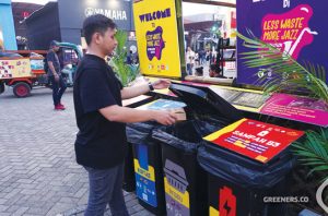 Di balik gemerlap Java Jazz, ada komitmen lebih dari satu dekade Greeners dalam menjaga lingkungan dan mengelola sampah. Foto: Greeners