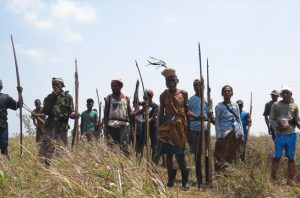 Masyarakat menggugat UU KSDAHE 2024. Foto: Koalisi Kawal RUU Masyarakat Adat