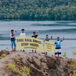 Pemerintah masih membiarkan PT Gag Nikel beroperasi di Raja Ampat. Foto: Greenpeace Indonesia