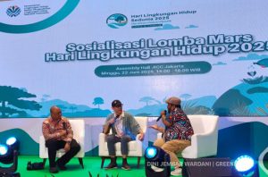KLH gelar lomba Mars Lingkungan Hidup. Foto: Dini Jembar Wardani