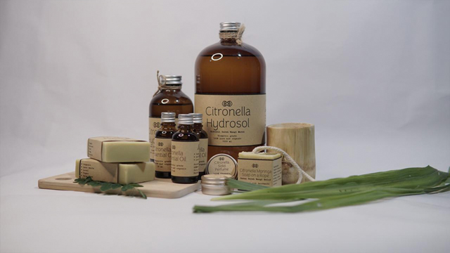 Produk kecantikan lokal ramah lingkungan. Foto: Citronella Sigi
