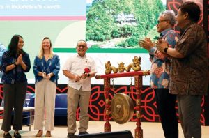 BRIN dan Google Arts meluncurkan platform gambar cadas prasejarah Indonesia. Foto: BRIN