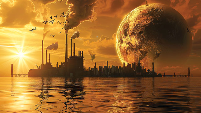 Ilustrasi suhu global. Foto: Freepik