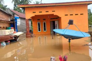 Cuaca ekstrem merupakan alarm krisis iklim. Foto: BNPB