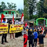 Warga di lereng Gunung Gede Pangrango menolak proyek geotermal yang masuk dalam PSN. Foto: Instagram @jatamnas