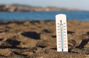 Ilustrasi gelombang panas. Foto: Freepik