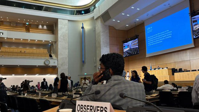 Pembahasan draf perjanjian plastik. Foto: AZWI