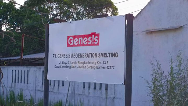 KLH mengecam kekerasan terhadap wartawan saat meliput kegiatan inspeksi mendadak (sidak) di PT Genesis Regeneration Smelting. Foto: Dok. PT Genesis Regeneration Smelting