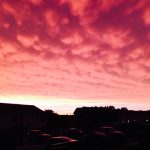 Langit merah. Foto: Freepik