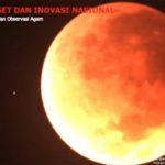 Gerhana bulan total. Foto: BRIN
