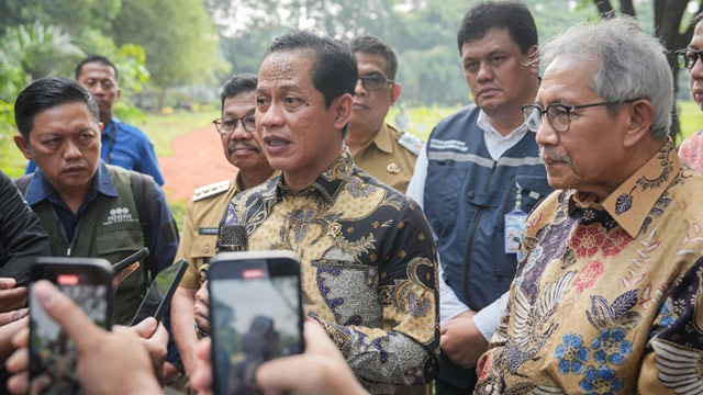 KLH memastikan beton laut di Cilincing telah mengantongi izin lingkungan. Foto: KLH