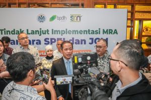 Indonesia menggandeng Jepang perkuat kerja sama perdagangan karbon. Foto: KLH