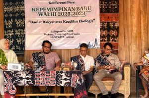 Walhi melahirkan kepemimpinan baru, tegaskan perlawanan ekonomi ekstraktif. Foto: Walhi