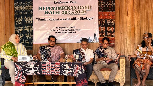 Walhi melahirkan kepemimpinan baru, tegaskan perlawanan ekonomi ekstraktif. Foto: Walhi