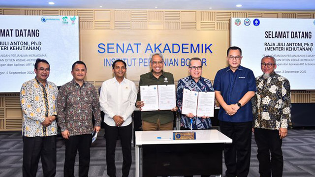 IPB dan Kemenhut mengembangkan biobank untuk menyelamatkan Badak Jawa-Sumatra. Foto: Kemenhut