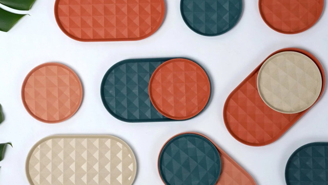 Re-Ing, piring bambu ramah lingkungan pengganti plastik. Foto: Yanko Design