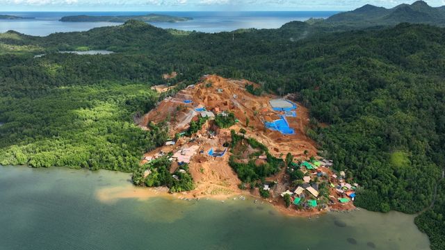 Perairan di Sangihe tercemar logam berat. Foto: Alif R Noudy Korua-Greenpeace Indonesia