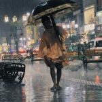 Ilustrasi air hujan Jakarta. Foto: Freepik