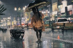 Ilustrasi air hujan Jakarta. Foto: Freepik