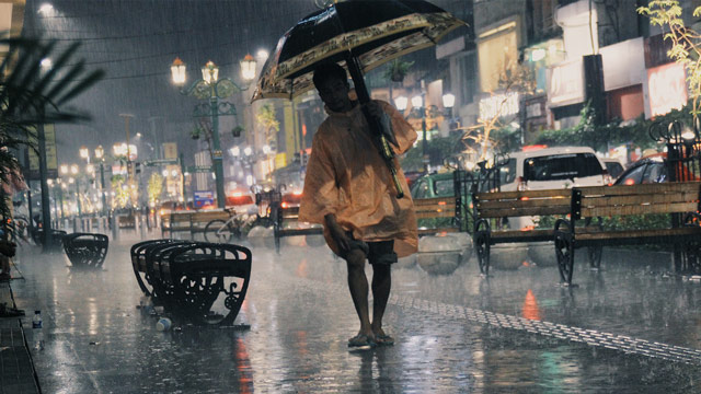 Ilustrasi air hujan Jakarta. Foto: Freepik