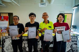 Greenpeace mendesak pemimpin ASEAN untuk menangani kabut asap lintas batas. Foto: Alif R Nouddy Korua/Greenpeace