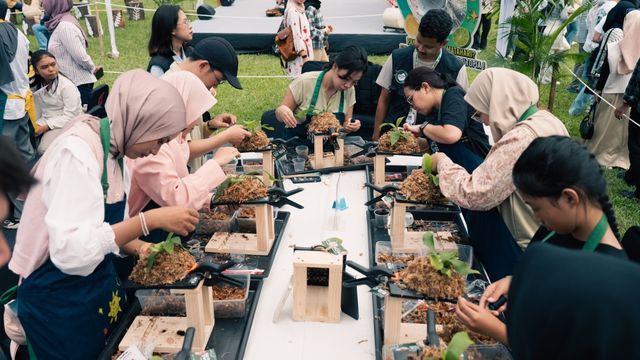 Ajang pameran tanaman Hias FLOII Expo 2025. Foto: FLOII