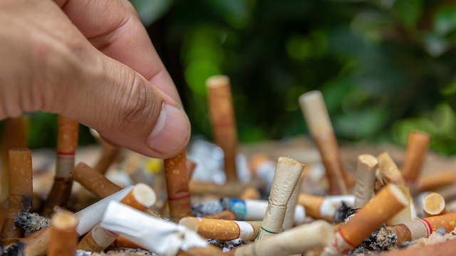 Puntung rokok. Foto: Freepik