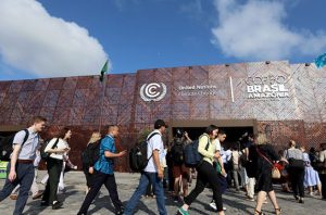 Lewat Indonesiadicop.id, publik bisa mengawasi dan menyuarakan isu iklim di COP30. Foto: Aline Massuca/COP30