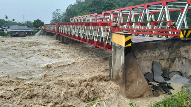 Walhi soroti kerusakan Batang Toru di tengah banjir besar Sumut. Foto: BNPB