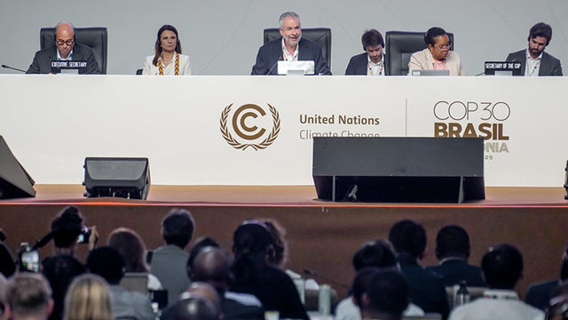 Aliansi Rakyat menyoroti mekanisme pendanaan iklim. Foto: Rafa Neddermeyer/COP30 Brasil Amazônia