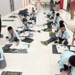 FMIPA UI ajak siswa SD eksplorasi tanaman lewat ecoprinting. Foto: Berita UI